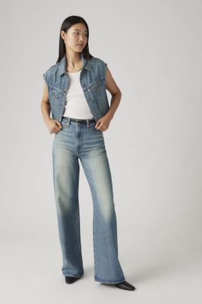 Levi's Vaqueros de pierna ancha Ribcage - Mujer - 33X32 - Azul / Tint Story