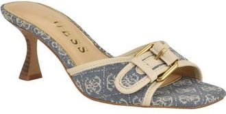 Guess Dista Slide Sandal in Medium Blue 425 at Nordstrom, Size 6.5