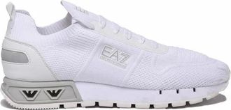 Emporio Armani Low-Profile Sneakers with Knitted Upper