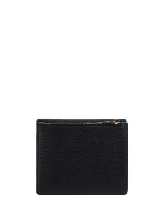 Saint Laurent Womens Calfskin Wallet Nero Calf Leather Bos Taurus