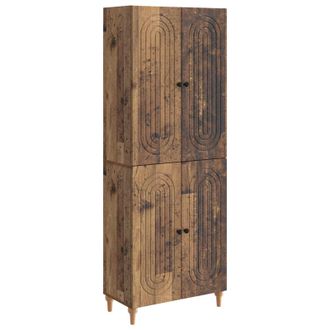 vidaXL Juego De Armarios 2 Uds. Madera De Ingenier&iacute;a Vidaxl