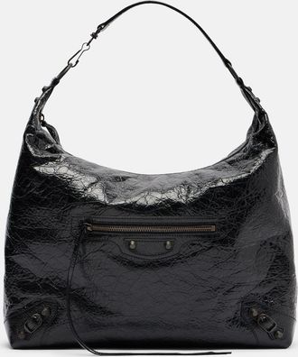 Balenciaga Le City Medium leather shoulder bag
