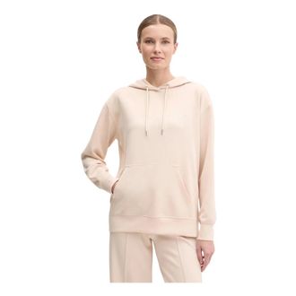 Guess Gelsey Hoodie - Dames - Sweatshirts & Hoodies - Beige - Maat: XS Poliester