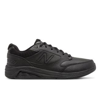 New Balance Mens 928v3 in Black Leather, size 10.5 X-Wide