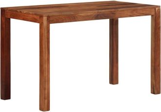 vidaXL Dining Table 120x60x76 cm Solid Wood Acacia vidaXL