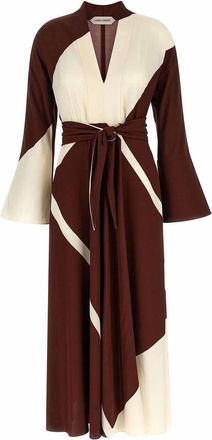 Alberta Ferretti Printed Dress
