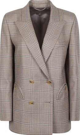 Blaz&eacute; Milano Saona Everynight Double-Breasted Wool Blazer
