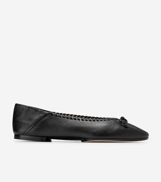 Cole Haan Womens Jaya Travel Ballet Flats - Black Size 10.5