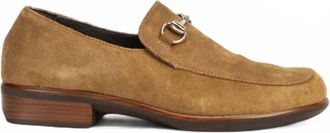 Naot Womens Bentu Shoe In Acorn Suede
