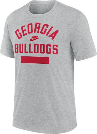 Nike Georgia Legacy Nike Mens College T-Shirt in Grey | NJFD06GUGV-AC2