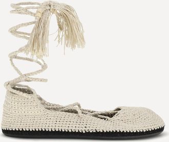 Alanui Ballerine con lacci The Sound Of The Sea Woman 39-40