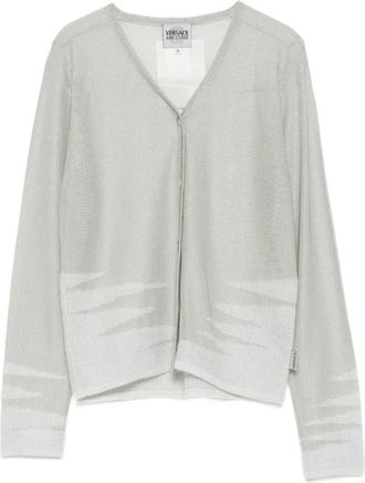 Versace Cardigan anni 99-2000 - Grigio