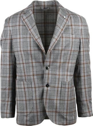 L.B.M. 1911 Hombre, Chaquetas, Gris, Talla: XL