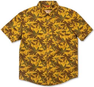 Iron And Resin Mens Sundown Shirt In Gold
