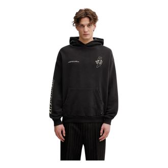 Puma Puma, Fitness, Heren, Zwart, S, Katoen, Represent Oversized Hoodie