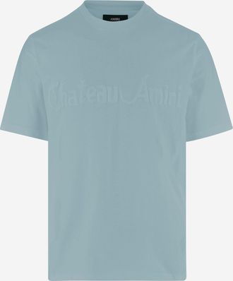 Amiri Baumwoll-T-Shirt mit Logo