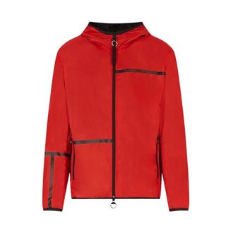 A|X Armani Exchange Light Jackets, male, Red, Size: S 3Kzb43-Znkrz Jacket