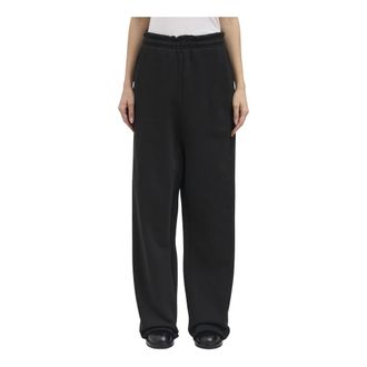Entire studios Full Sweatpant - Dames - Wijde Broeken - Zwart - S - Katoen - Broeken