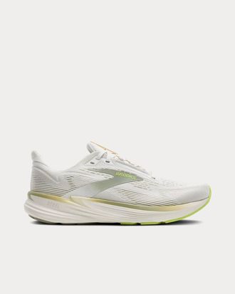 Brooks Mens Revel 8 Running Shoe In Coconut/tea/acid Lime