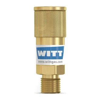 Witt Witt - Conexi&oacute;n De Manguera Sk 100-1.sk 100-2 Gas Combustible G 3/8 Pulgadas Lh Exts K&ouml;rper