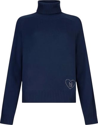 Liu Jo turtleneck sweater - Blue