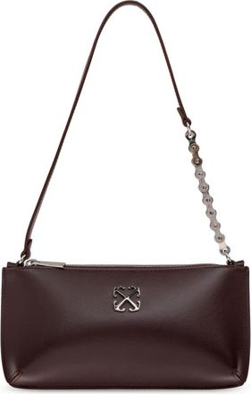 Off-white Jitney Bag - Dames - Schoudertassen - Rood - ONE Size - Leer - Tassen
