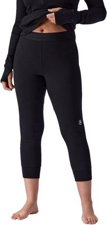 Backcountry Cedars Rws Merino Mid-Wt Baselayer 3/4 Bottom - Womens in Black at Nordstrom, Size X-Small