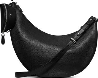 Kate Spade New York large duo pebbled leather crossbody bag in Black at Nordstrom