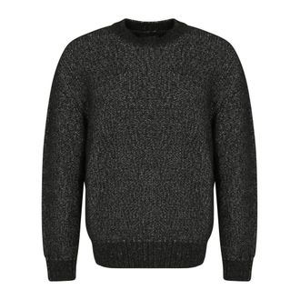 Loro Piana Round-neck Knitwear, male, Black, Size: M Dunstan Sweater