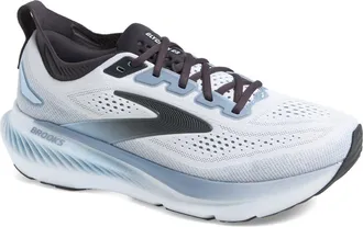 Brooks Glycerin 23 Running Shoe in White/rain/baltic Sea at Nordstrom, Size 11.5