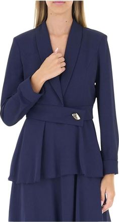 Rinascimento Jassen, Dames, Blauw, XS, Giacca Bolerino
