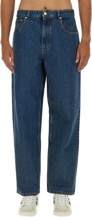 Bally Straight-leg Jeans - Heren - Regular Fit Jeans - Blauw - W36 - Katoen - Jeans
