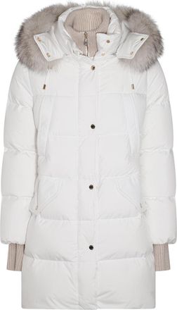 Moorer Coats Light And Natural-Donna