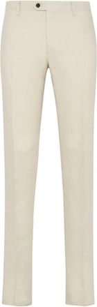 Billionaire Boys Club Linnen Broek Tailored Fit - Heren - Chinos - Beige - S - Linnen - Broeken