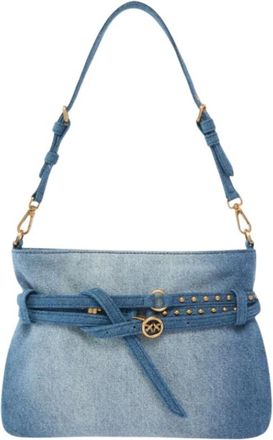 Pinko Mujer, Bolsos, Azul, Talla: ONE Size