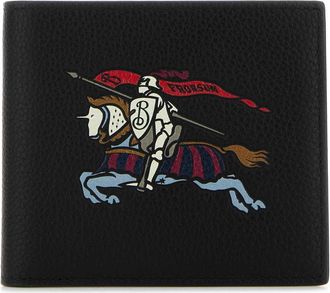 Burberry Black Leather Card Holder