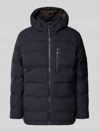 Camel Active Parka mit Kapuze und Pattentaschen Modell TEXXXACTIVE in Petrol, Gr&ouml;&szlig;e 56