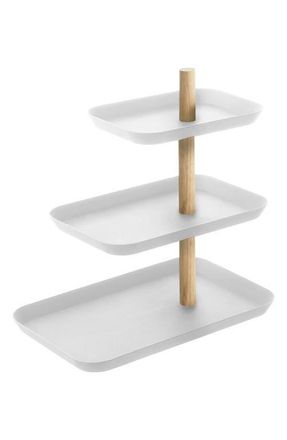 Yamazaki Tableware 3-Tier Display Tray in Ash at Nordstrom