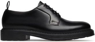 Fabi Derby in vitello - Heren - Nette schoenen - Zwart - 44 EU - Leer - Schoenen