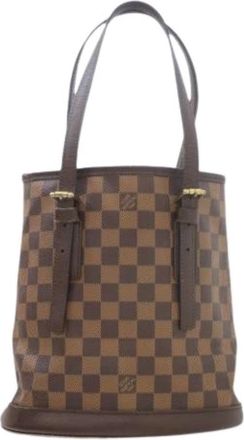 Louis Vuitton Pre-owned Vintage Bucket Bag - Dames - Vintage Tas - Bruin - ONE Size - Vintage