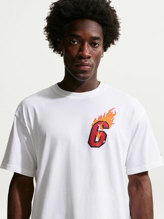 Nike LeBron Good Intentions Nike Mens Basketball T-Shirt in White | IH8566-100