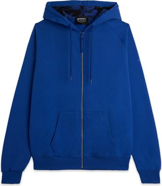 Freddy Felpa con zip e Cappuccio con Interno Camouflage