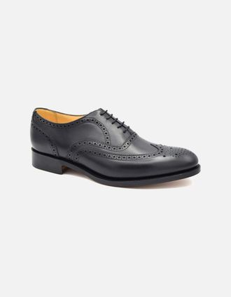 Barker Mens MALTON MENS FORMAL SHOE - Black - Size: 10.5/G