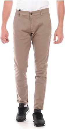 Daniele Alessandrini Beige Stijlvolle Pj 5386L1003806 - Heren - Chinos - Beige - W31 - Katoen - Broeken