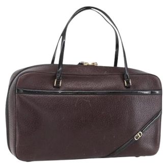 Dior Pre-owned Handbags, female, Brown, Size: ONE SIZE Pre-owned Vintage Hand Bag