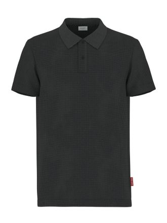 Joop Poloshirt JOOP JEANS Djamal, Herren, Gr. XXL, schwarz, Jersey, Obermaterial: 100% Baumwolle, clean, unifarben, regular fit normal, Rundhals, eingesetz