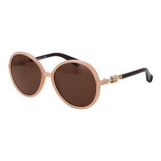 Max Mara Beige Plastic Womens Sunglasses