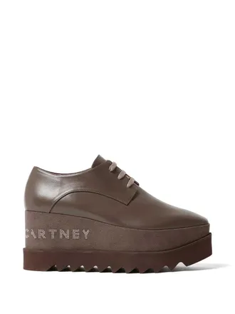 Stella McCartney Elyse-derbys met logo