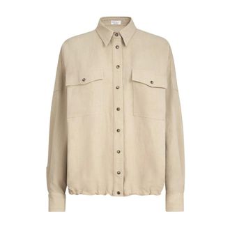 Brunello Cucinelli Mujer, Blusas y Camisas, Beige, Talla: M