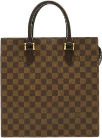 Louis Vuitton Pre-owned Tote Bags, female, Brown, Size: ONE SIZE Pre-owned Canvas Tote Bag